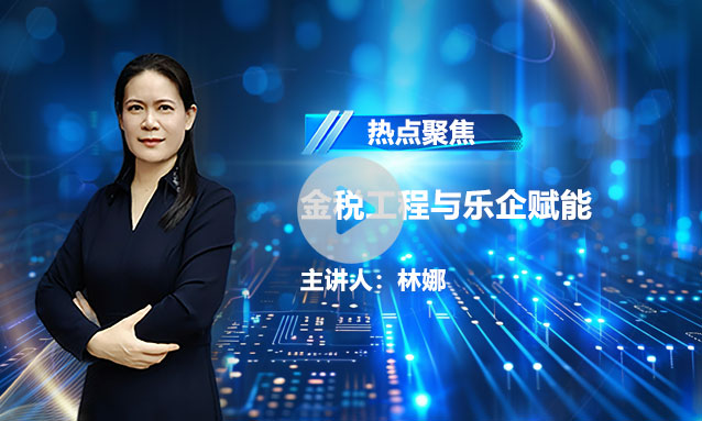 【智慧税务】金税工程与乐企赋能